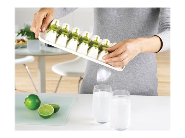 Joseph Joseph QuickSnap Plus - Isbricka - vit, grön