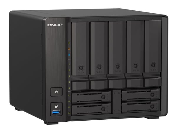 QNAP TS-H973AX, NAS, Tower, Ryzen Embedded, V1500B, 8 GB, DDR4