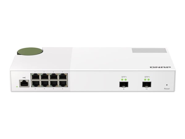 QNAP QSW-M2108-2S, Hallittu, L2, 2.5G Ethernet (100/1000/2500), Täysin kaksipuolinen