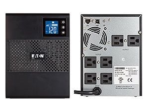 Eaton 5SC 750 - UPS - AC 120 V - 525 watt - 750 VA - RS-232, USB - utgangskontakter: 6 - svart
