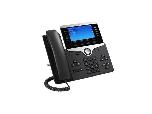 Cisco IP Phone 8841 - VoIP-telefon - SIP, RTCP, RTP, SRTP, SDP - 5 linjer