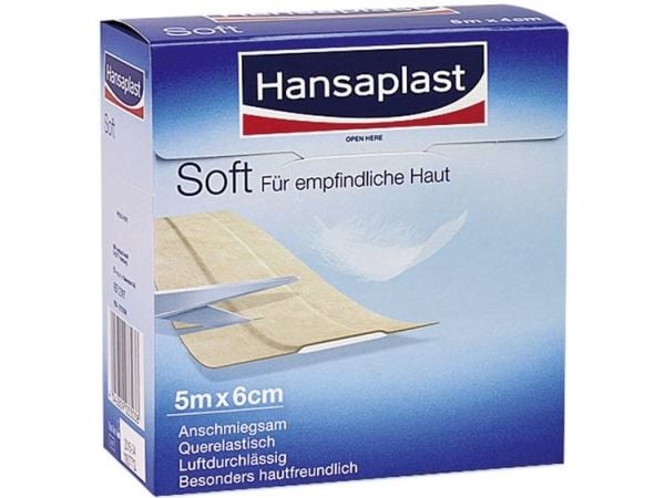 Hansaplast Soft 5 m x 6 cm