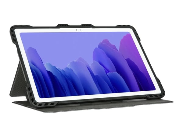 Targus Pro-Tek - Lommebok for nettbrett - antimikrobielt - polyuretan - svart - 10.4" - for Samsung Galaxy Tab A7