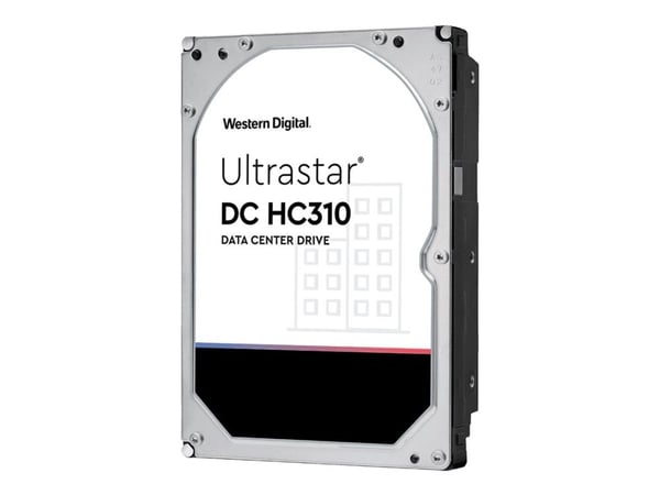 WD Ultrastar DC HC310 HUS726T6TAL5204 - Harddisk - 6 TB - intern - 3,5" - SAS 12Gb/s - 7200 rpm - buffer: 256 MB