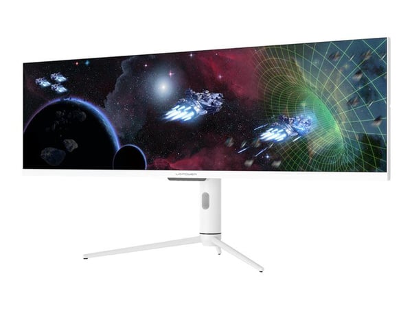 LC Power LC-M44-DFHD-120 - LED-skjerm - 44" (43.8" synlig) - 3840 x 1080 DFHD @ 120 Hz - 400 cd/m² - 1000:1 - DisplayHDR 600 - 1 ms - 2xHDMI, Displ...
