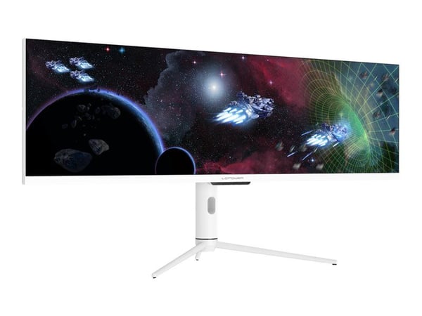 LC Power LC-M44-DFHD-120 - LED-skjerm - 44" (43.8" synlig) - 3840 x 1080 DFHD @ 120 Hz - 400 cd/m² - 1000:1 - DisplayHDR 600 - 1 ms - 2xHDMI, Displ...