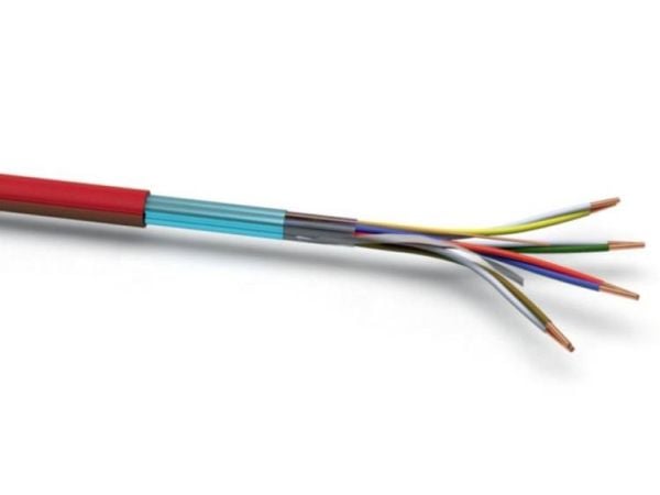 VOKA Kabelwerk 10001440 brandlarmkabel J-Y(ST)Y 2 x 2 x 0,8 mm² röd 500 m