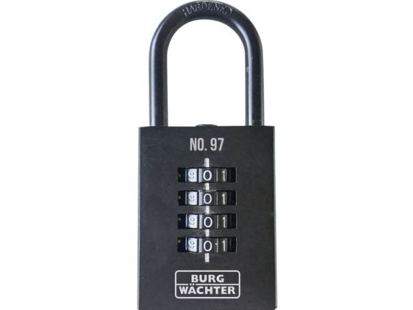Burg Wächter Numero 97 40 SB hänglås 40 mm kodlås