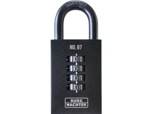 Burg Wächter Numero 97 50 SB riippulukko 50 mm Yhdistelmälukko