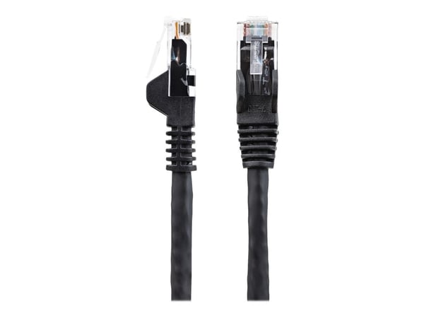 Startech 5m LSZH CAT6 Ethernet Cable, 10 Gigabit Snagless RJ45 100W PoE Network Patch Cord with Strain Relief, CAT 6 10GbE UTP, Black, Individually...