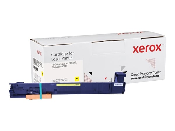 Everyday Vakiokapasiteetti Keltainen -värikasetti Xeroxilta, HP CB382A -yhteensopiva, 21000 sivua- (006R04240), 21000 sivua, Keltainen, 1 kpl