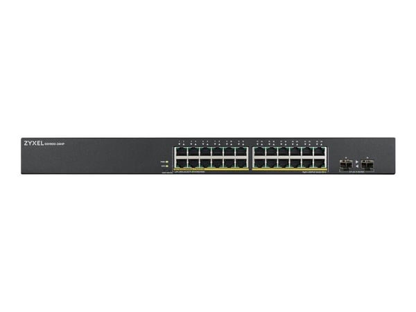 Zyxel GS1900-24HP, Hallittu, Gigabit Ethernet (10/100/1000), 1U
