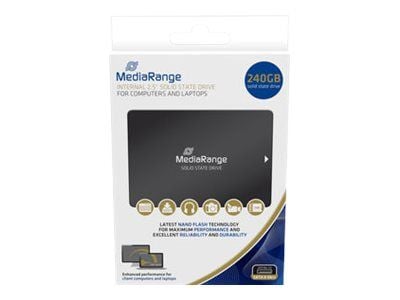 MediaRange MR1002 - SSD - 240 GB - intern - 2.5" - SATA 6Gb/s - svart