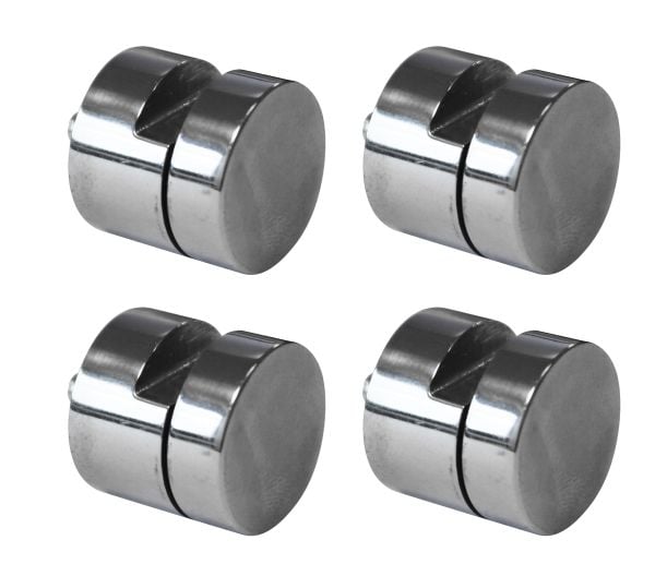 Home>it® braketter for sprutplater og speil i rustfritt stål 4 stk.
