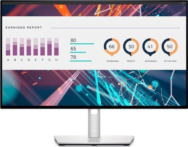 Dell UltraSharp U2722DE - LED-näyttö - 27" - 2560 x 1440 QHD @ 60 Hz - IPS - 350 cd/m² - 1000:1 - 5 ms - HDMI, DisplayPort, USB-C - 3 vuoden laajen...