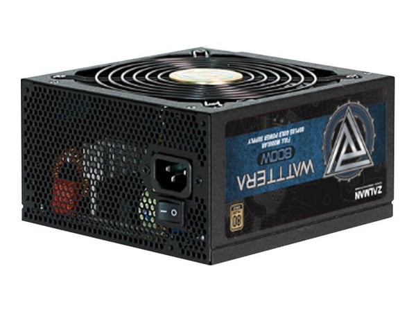 ZALMAN WATTTERA ZM800-EBTII - Nätaggregat (intern) - ATX12V 2.3/ EPS12V - 80 PLUS Gold - AC 100-240 V - 800 Watt - aktive PFC