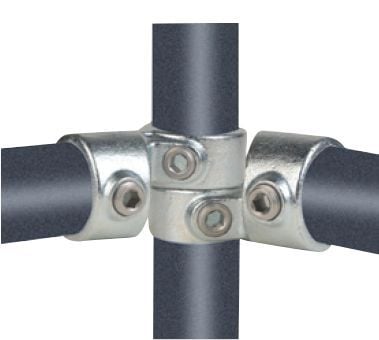 t-liitos - Putkiliittimet T-liitos 48,3 mm x 11/2'' säädettävällä putkiliitoksella