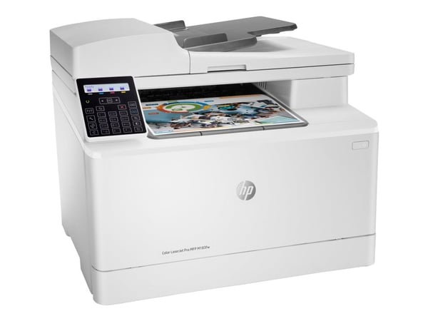 HP Color LaserJet Pro MFP M183fw, Tulosta, kop., skannaa, faksaa, 35 arkin automaattinen asiakirjojen syöttölaite; energiaa säästävä; vahva tietotu...