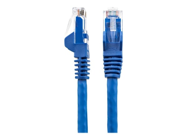 Startech 2m LSZH CAT6 Ethernet Cable, 10 Gigabit Snagless RJ45 100W PoE Network Patch Cord with Strain Relief, CAT 6 10GbE UTP, Blue, Individually ...