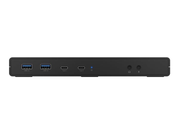 ICY BOX IB-DK2245AC - Dokkingstasjon - USB-C / Thunderbolt 3 - 2 x HDMI, 2 x DP - 1GbE - 100 watt