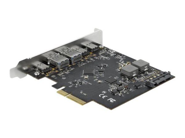 Delock - USB-adapter - PCIe 3.0 x4 - USB-C 3.2 Gen 2 x 3 + USB 3.2 Gen 2 x 2