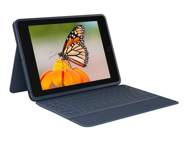 Logitech Rugged Combo 3, AZERTY, ranska, 1,8 cm, 1,2 mm, Apple, iPad (7th generation) Model: A2200, A2197, A2198 iPad (8th generation) Model: A2270...