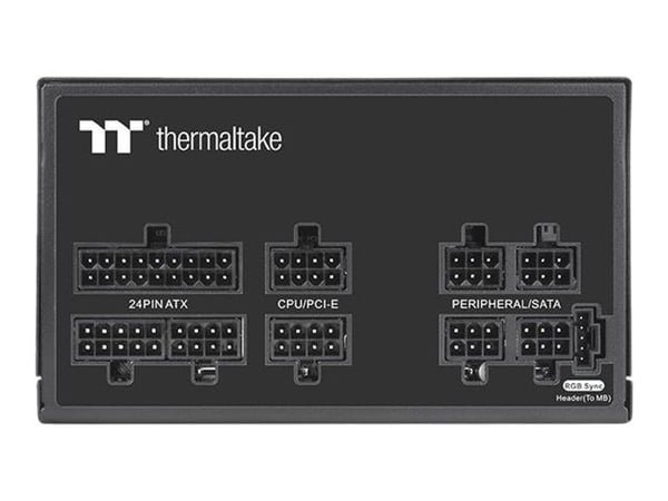 Thermaltake ToughPower GF1 ARGB 750W - TT Premium Edition - strømforsyning (intern) - ATX12V - 80 PLUS Gold - 750 watt - aktiv PFC