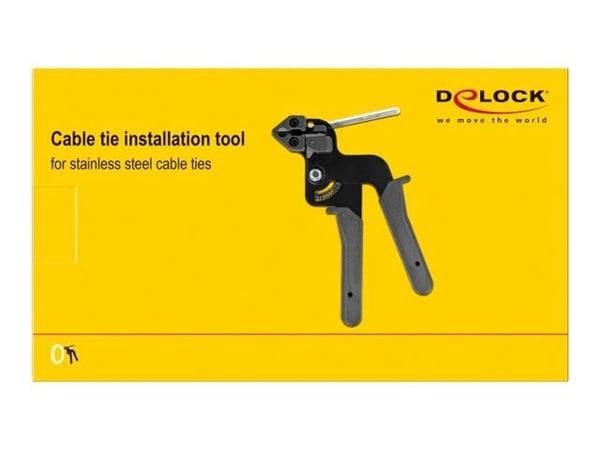 Delock - Kaapelinsiteen asennustyökalu - musta
