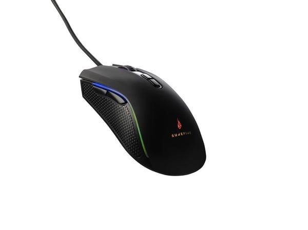 Surefire Gaming Hawk Claw - Gaming Mus - Højrehåndet - USB - Sort