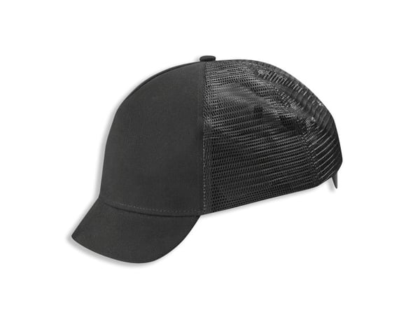 uvex - Impact cap - 60 - 63 cm - mesh stoff - svart
