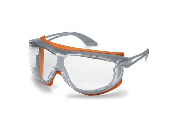 Uvex 9175275, Turvalasit, Harmaa, Oranssi, Polykarbonaatti, 1 kpl