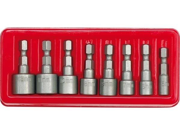 VOREL 66113, 1/4", 60 mm, 8 stykker