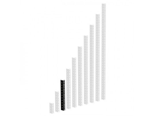 adam hall 61535B6, Rackskinne, Stål, Svart, 165 g
