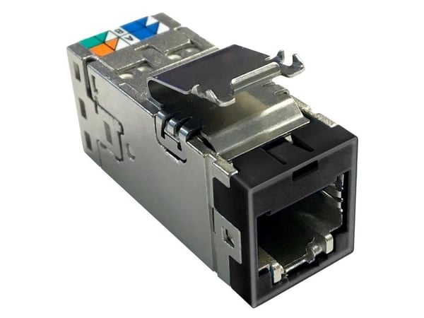 CommScope 2153449-2, Tasainen, Musta, Hopea, RJ-45, Naaras, Kulta, 22/26