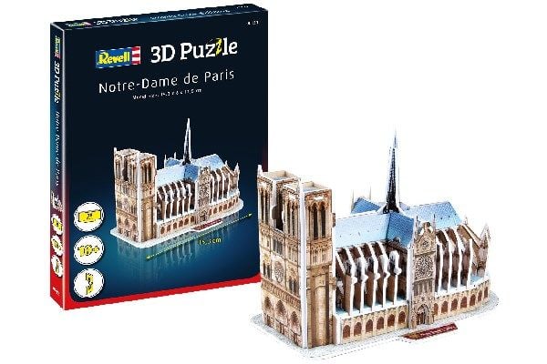 Revell Notre-Dame de Paris, 39 stykker, Bygninger, 10 år