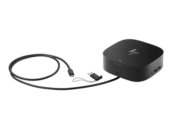 HP USB-C/A Universal Dock G2 - Dokkingstasjon - USB-C - HDMI, 2 x DP - 1GbE - 100 watt