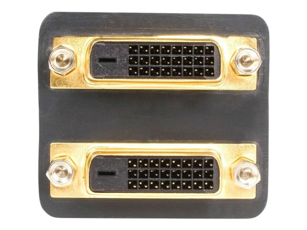 StarTech.com 30 cm DVI-D till 2x DVI-D digital video splitter kabel – M/F - Linjedelare för video - dubbel länk - DVI-D hona till DVI-D hane - 30.5...
