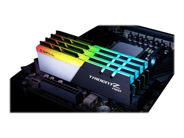 G.Skill TridentZ Neo Series - DDR4 - set - 16 GB: 2 x 8 GB - DIMM 288-PIN - 3200 MHz / PC4-25600 - CL16 - 1,35 V - utan buffert - icke-ECC - borsta...