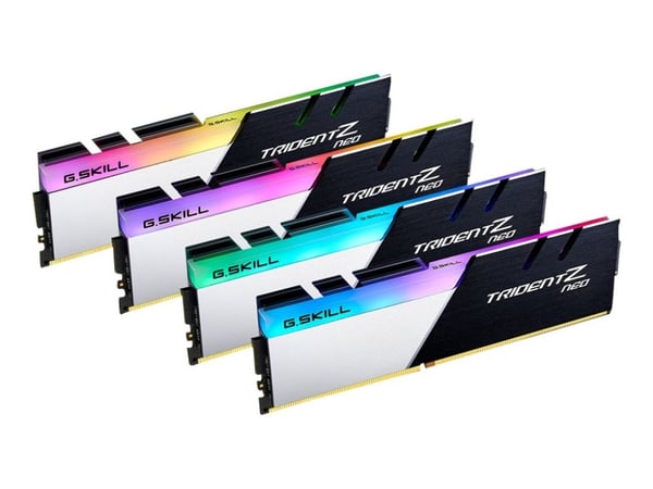 G.Skill TridentZ Neo Series - DDR4 - sett - 16 GB: 2 x 8 GB - DIMM 288-pin - 3200 MHz / PC4-25600 - CL16 - 1.35 V - ikke-bufret - ikke-ECC - børste...