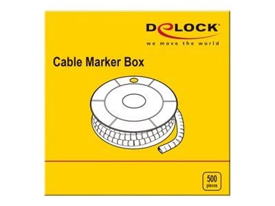 DeLOCK 18357, Keltainen, 500 kpl