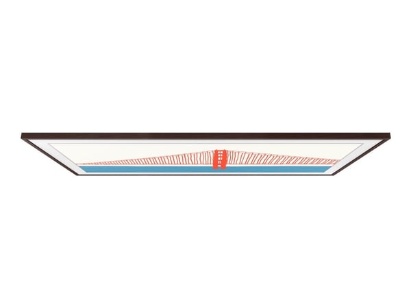 Samsung VG-SCFA43BW - Dekorativ ramme for TV - 43" - brun - for Samsung QE43LS03AAU, QE43LS03AU, QN43LS03AAF
