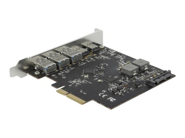 Delock - USB-adapter - PCIe 3.0 x4 - USB-C 3.2 Gen 2 x 2 + USB 3.2 Gen 2 x 3