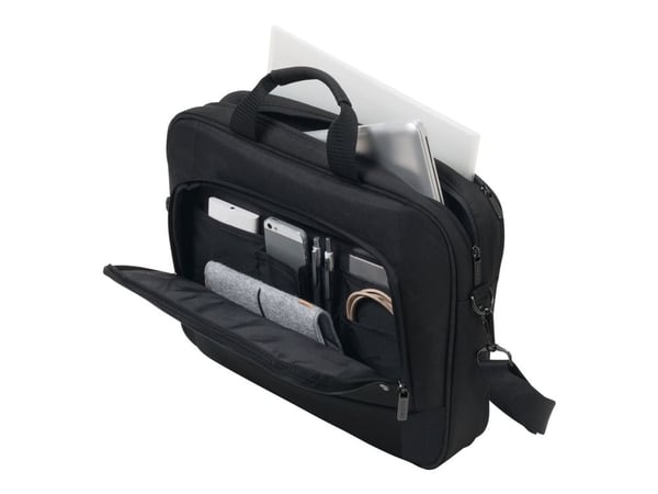 DICOTA Eco Top Traveller BASE - Notebook-väska - 15" - 17.3" - svart