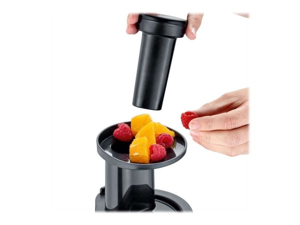 SEVERIN ES 3571 - Saftpresser - 150 W - metallgrå/sort