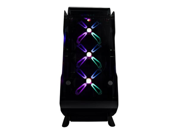 Zalman Z-MACHINE 500, Midi Tower, PC, musta, ATX, EATX, mikro ATX, Mini-ITX, Alumiini, Karkaistu lasi, 21 cm
