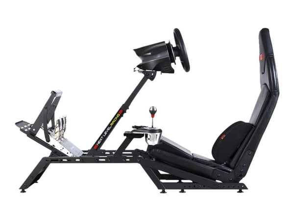 Next Level Racing F-GT - Kappløpsimulatorcockpit - matt svart