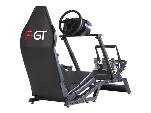 Next Level Racing F-GT - Kappløpsimulatorcockpit - matt svart