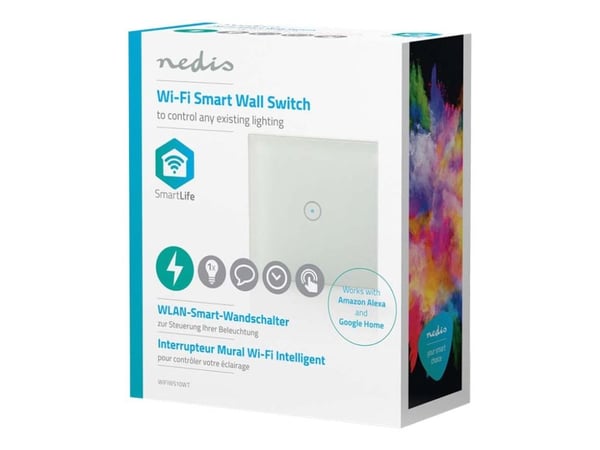 Nedis WIFIWS20WT, Langaton, Wi-Fi, Valkoinen, 2 kanavaa, 150 W, 2412 - 2462 MHz
