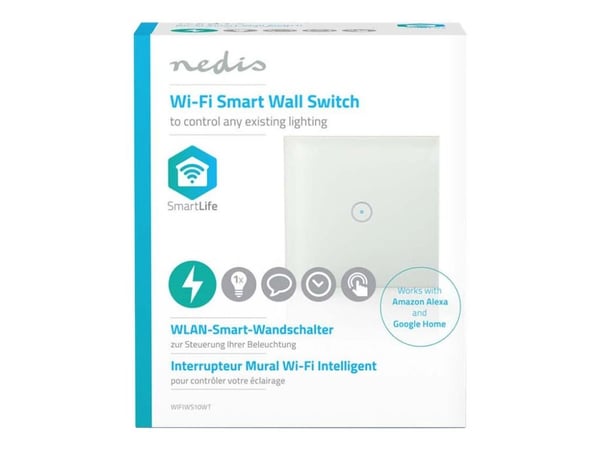 Nedis WIFIWS20WT, Langaton, Wi-Fi, Valkoinen, 2 kanavaa, 150 W, 2412 - 2462 MHz