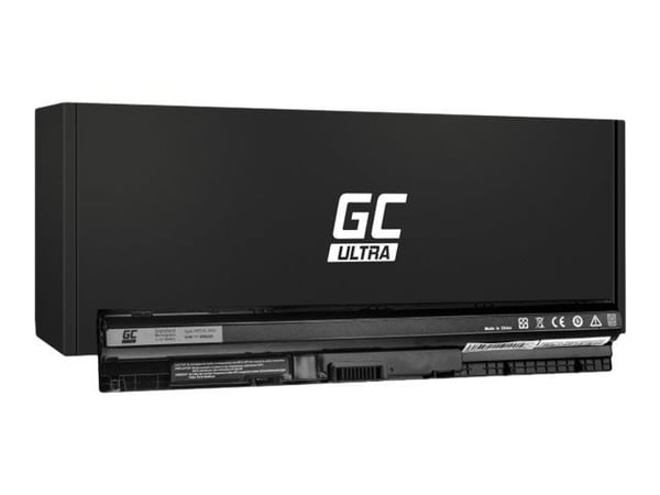 Green Cell ULTRA - Batteri til bærbar PC (tilsvarer: Dell M5Y1K) - litiumion - 4-cellers - 3400 mAh - svart - for Dell Inspiron 15 5551, 5552, 5558...